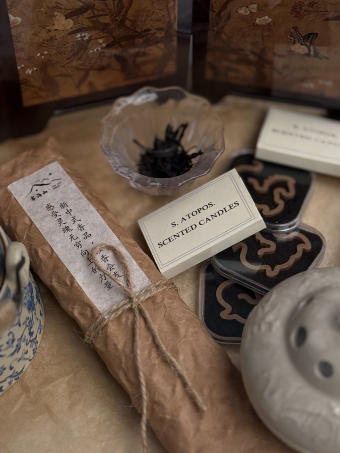 你点的线香可能是