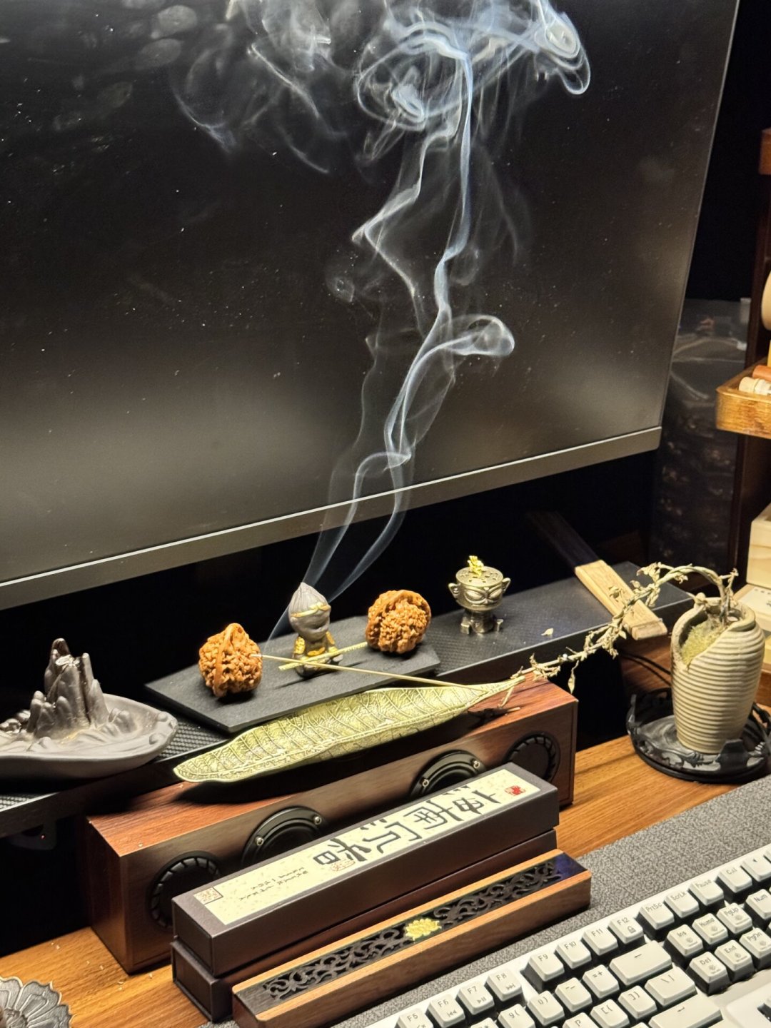 你点的线香可能是
