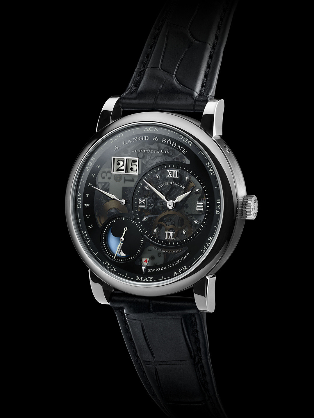 Lange 1 的第七枚 Lumen:限量50只、定价未宣,巡展收官后去哪看这枚陀飞轮万年历?