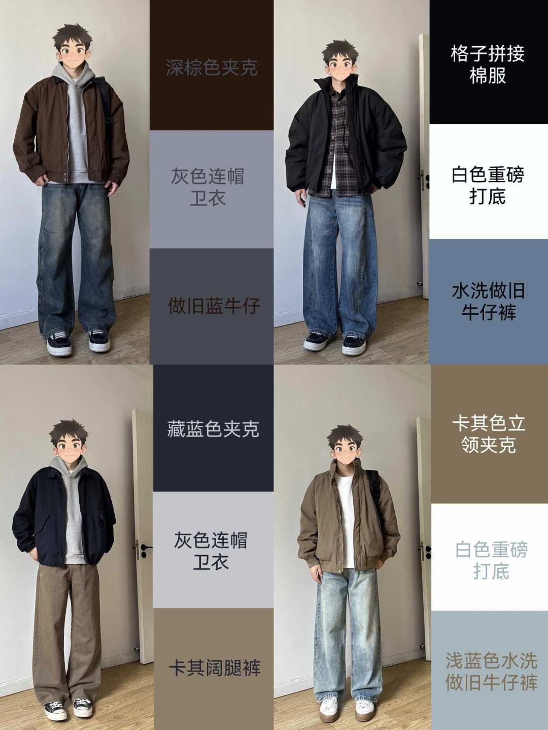 抄作业总翻车?微胖男生买衣服前,先看自己的肉长在哪