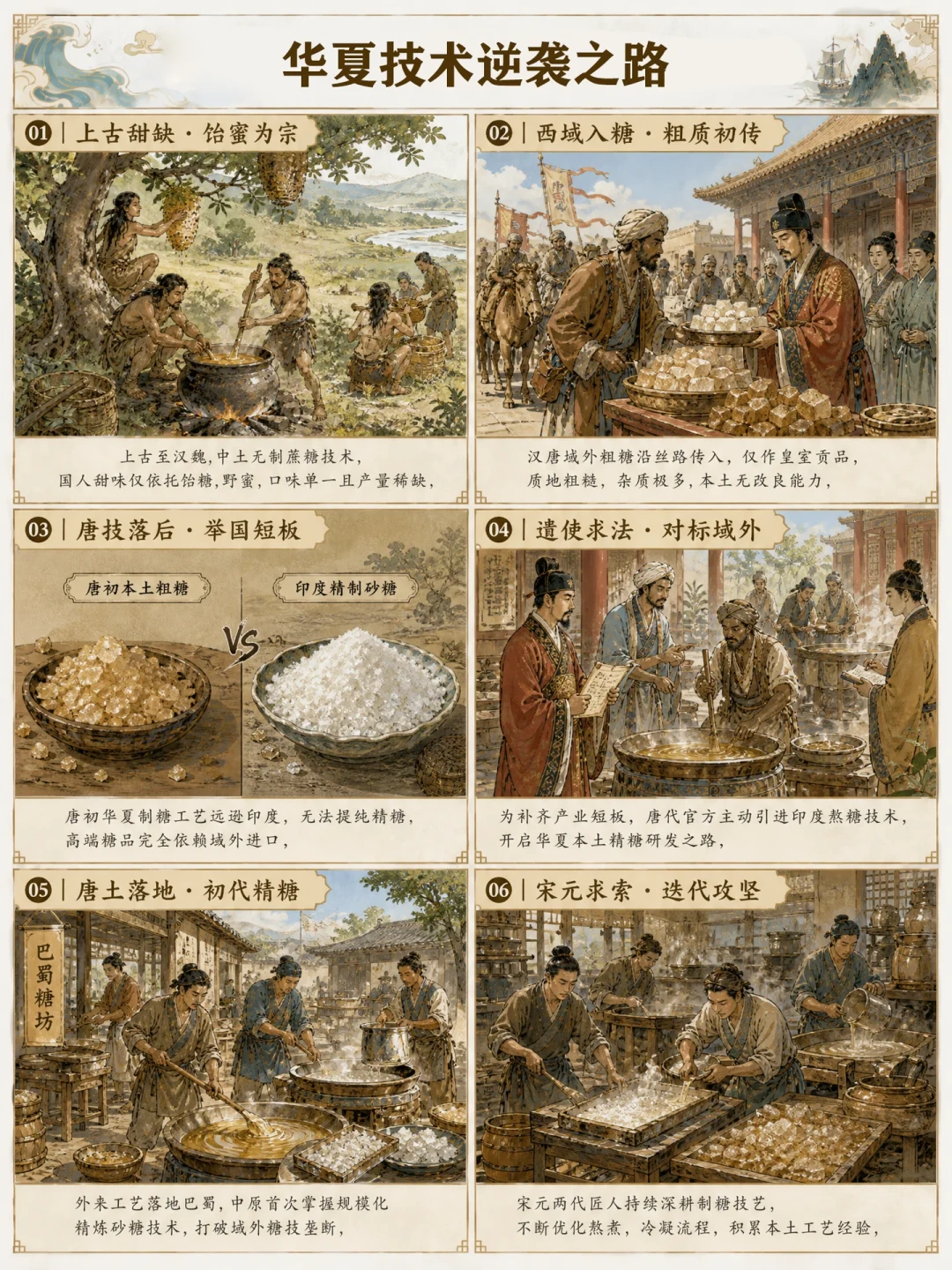 泥水淋在黑糖上,怎么就变出白糖了?《天工开物》这项明代“黑科技”,正被年轻人接连复刻