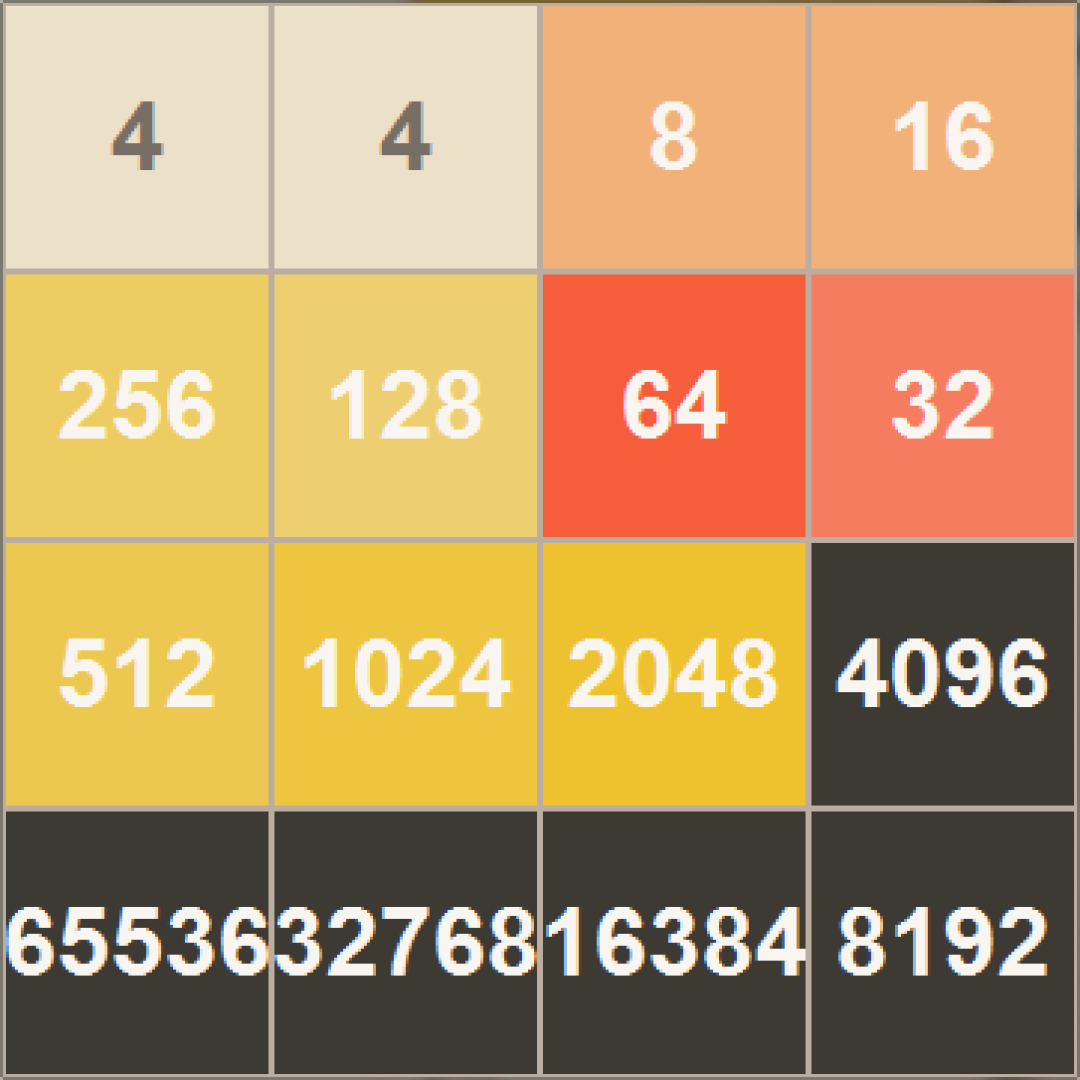 AI已99.99%胜率拿下2048,人类刚摸到131072:这款12年老游戏的天花板到底在哪
