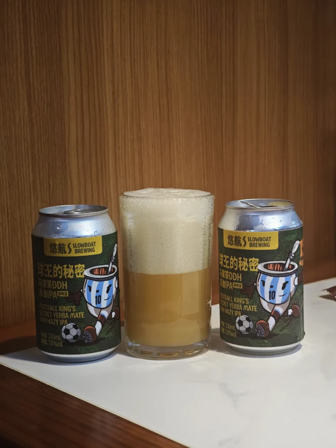 悠航把梅西的马黛茶酿进了IPA,值不值得喝?替你读完20份真实测评,先说结论