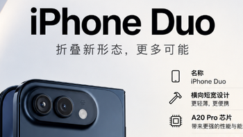 全新折叠屏 iPhone Duo，今晚发布！售价 1999 美元起！