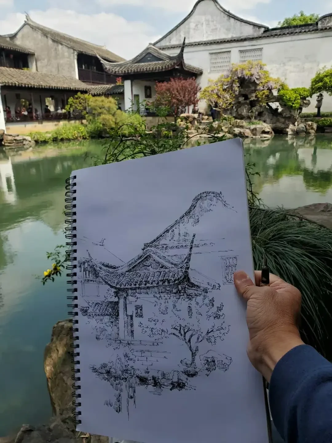 收藏了100篇风景速写教程还是不会画?翻完9组热门教程数据,我找到了缺失的“组装顺序”