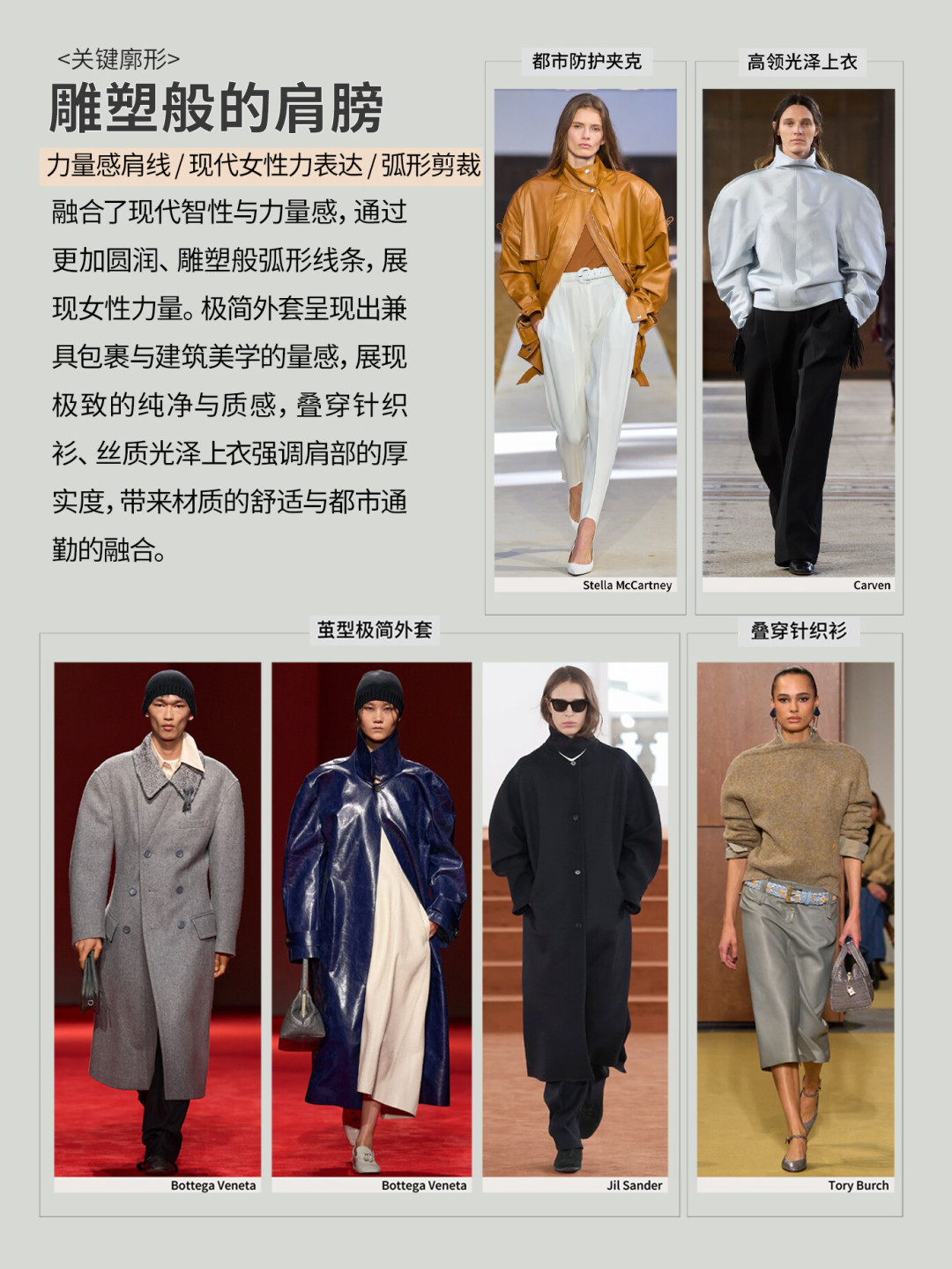 26-27秋冬秀场全是“量感”:十种廓形里,早秋值得下手的就这几件