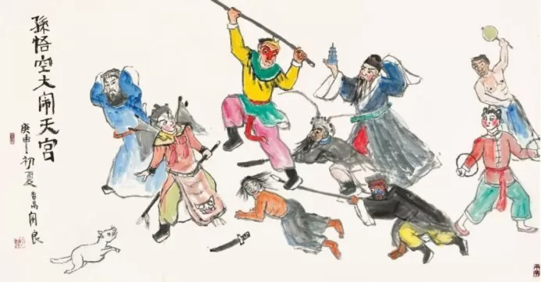 关良的《大闹天宫》300万港元流拍，老版连环画却涨到上万一册：孙悟空收藏市场有四档，各有各的坑