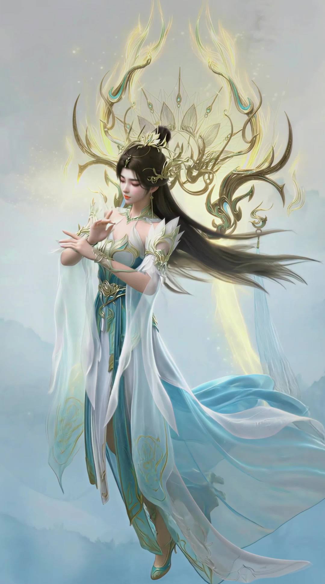 官方发布的萧薰儿成长回顾立绘
