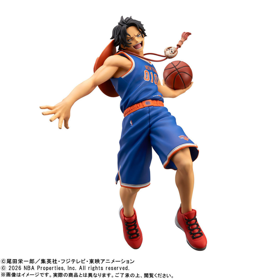 艾斯萨博NBA版手办今天出官图:海贼王×NBA三条线、10个角色、五波发售,不同预算怎么花这篇算清楚