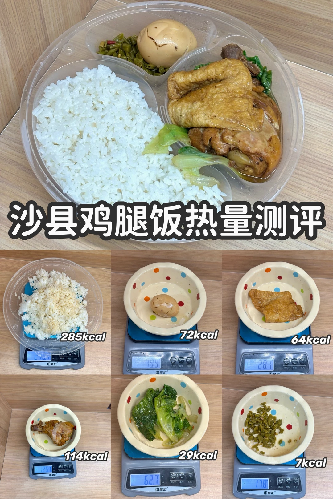 十几元的沙县鸡腿饭,被封成“中国宝宝的减脂神器”:我把点单的账算了一遍,点对了一餐约400大卡,点错了吃沙县也会胖