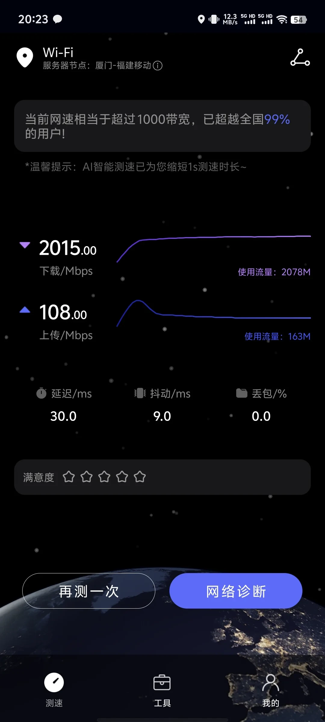 爱快双宽带叠加,测速冲到2000M日常却没感觉?先看完这笔账再动手
