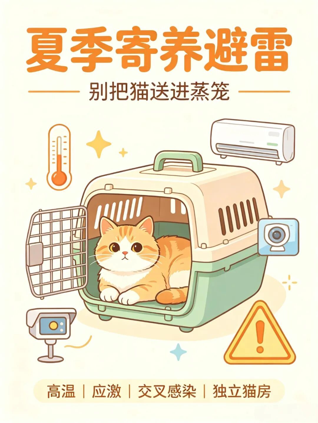猫咪寄养一晚30到700元:算清4种安置方式后,对猫最稳的是“不出门”