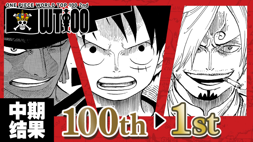 8月22日晚WT100 TOP100揭晓：清票之后，路飞的
