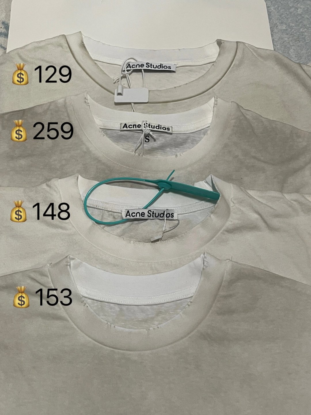 Acne 1996长袖T涨到2900元，高仿已经