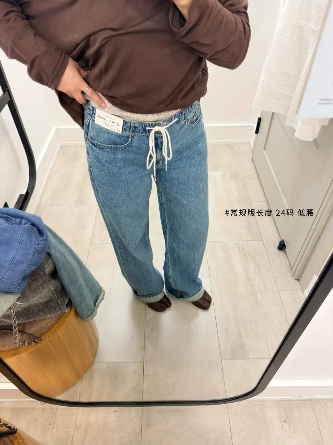 同一条A&F牛仔裤,吊牌价990和折扣区200多:搞懂版型、尺码和时机再下手