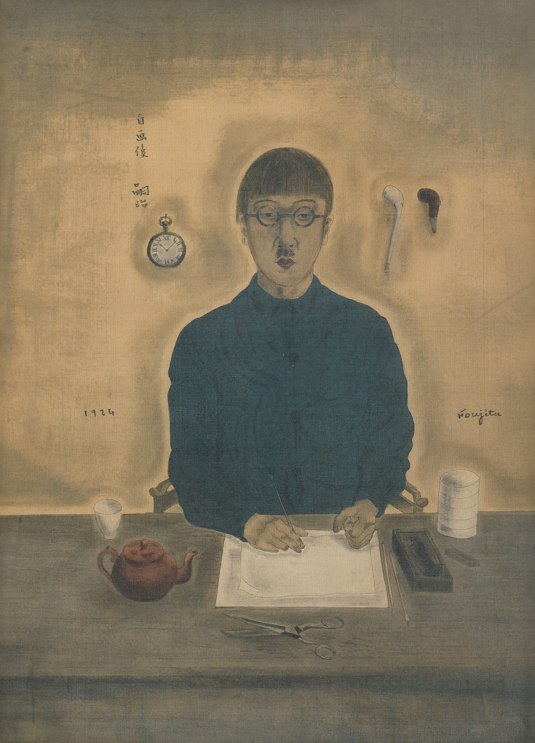 藤田嗣治15件拍品9月登陆香港:亚洲首场单一艺术家专场,估价1780万起,下周末部分真迹先来上海巡展