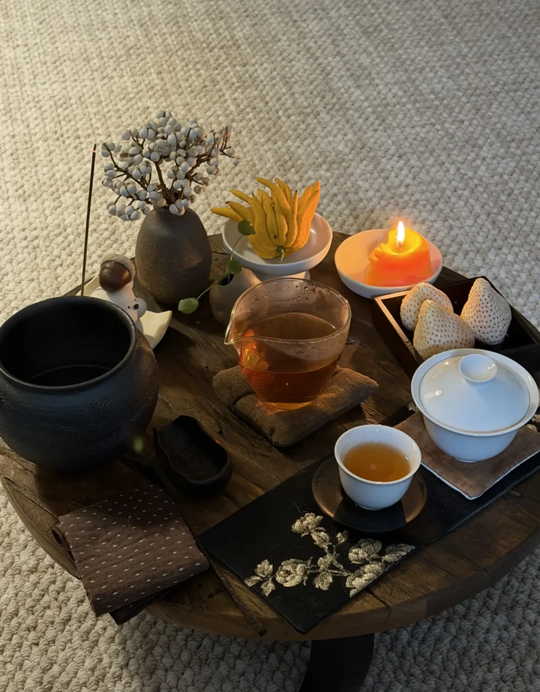 周日处暑,茶席该换秋装了:0元、50元、300元三档换季方案