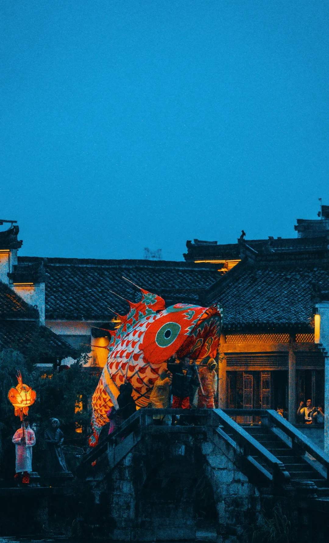 《家业》带火的徽州鱼灯:呈坎、唐模、瞻淇、秀里,去哪个村看?