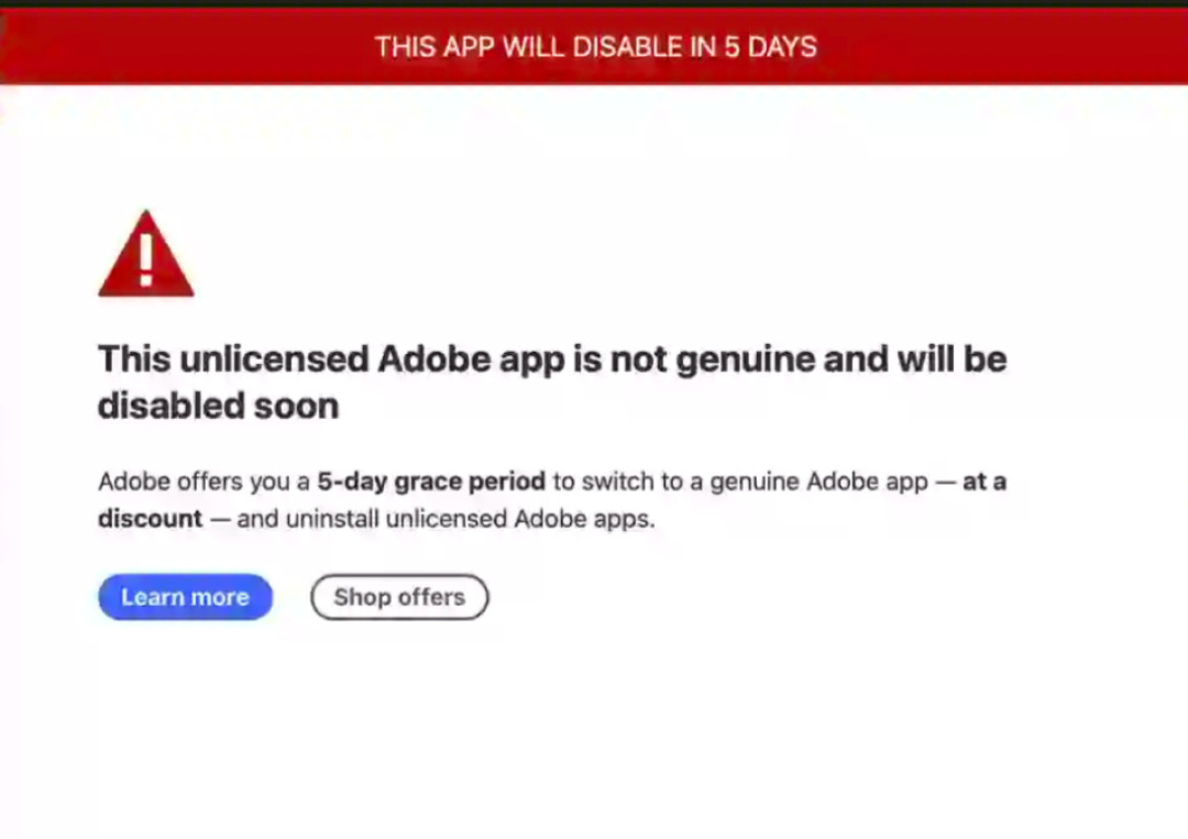 你低价买的Adobe，今年正在被批量封掉：封号潮持续三个月，三类用户三条路