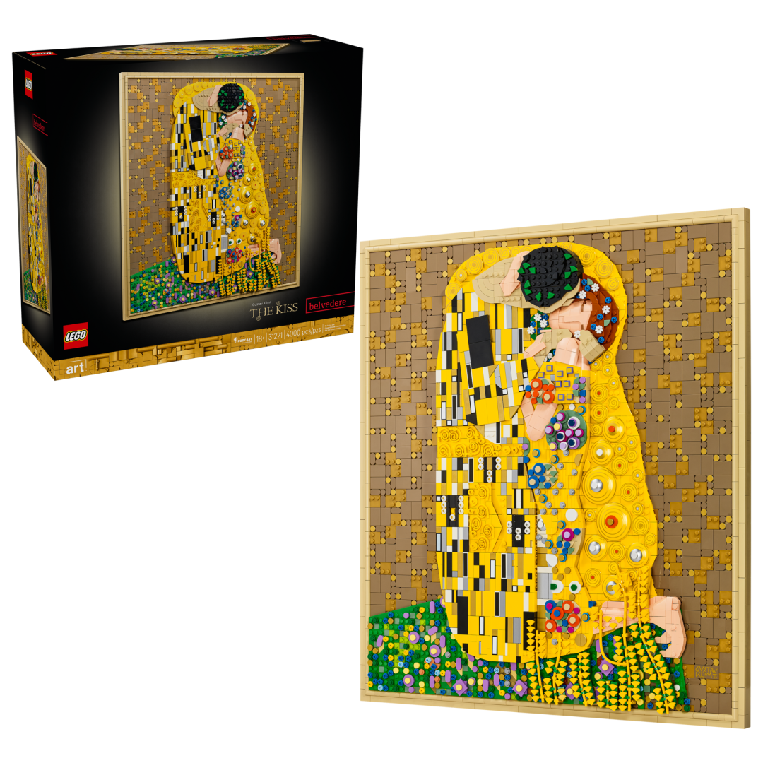 2599元的乐高克里姆特《吻》对垒北京真迹展:克里姆特粉8月这笔钱怎么花