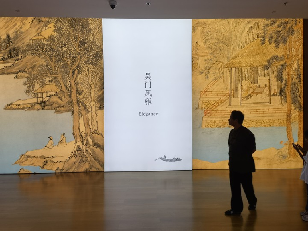 《古诗四帖》8月23日就撤,灯光风波还没翻篇:78元的“姑苏繁华”特展还值不值,我把时间、路线和坑都理了一遍