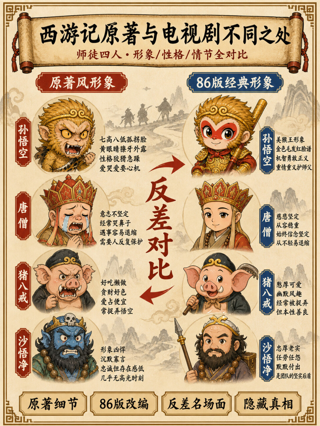 开学还有两周左右,新初一的《西游记》原著:我们把全网4个主流版本和真实踩坑案例对照后,把买哪个、怎么读整理成了这一篇