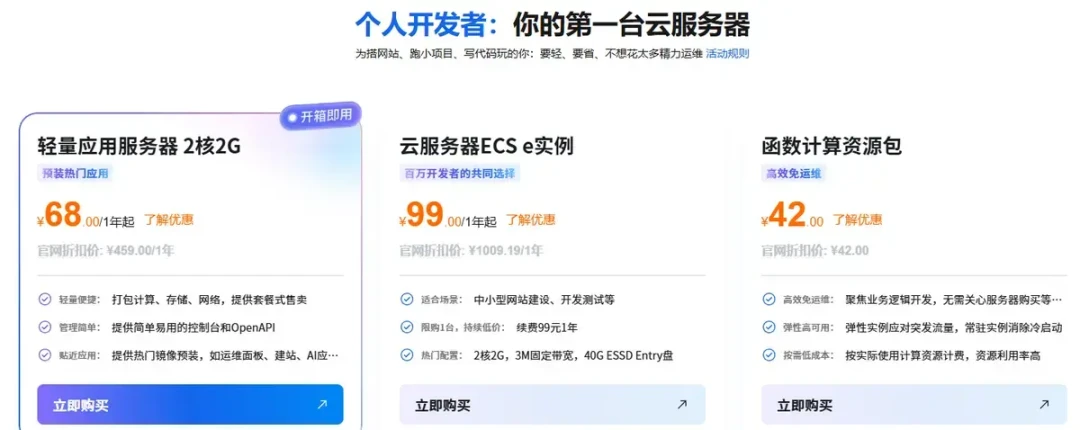 天翼云轻量服务器82元一年,是捡漏还是坑?我算了算首年价、流量包和续费这笔账:适合3类人,劝退3类人