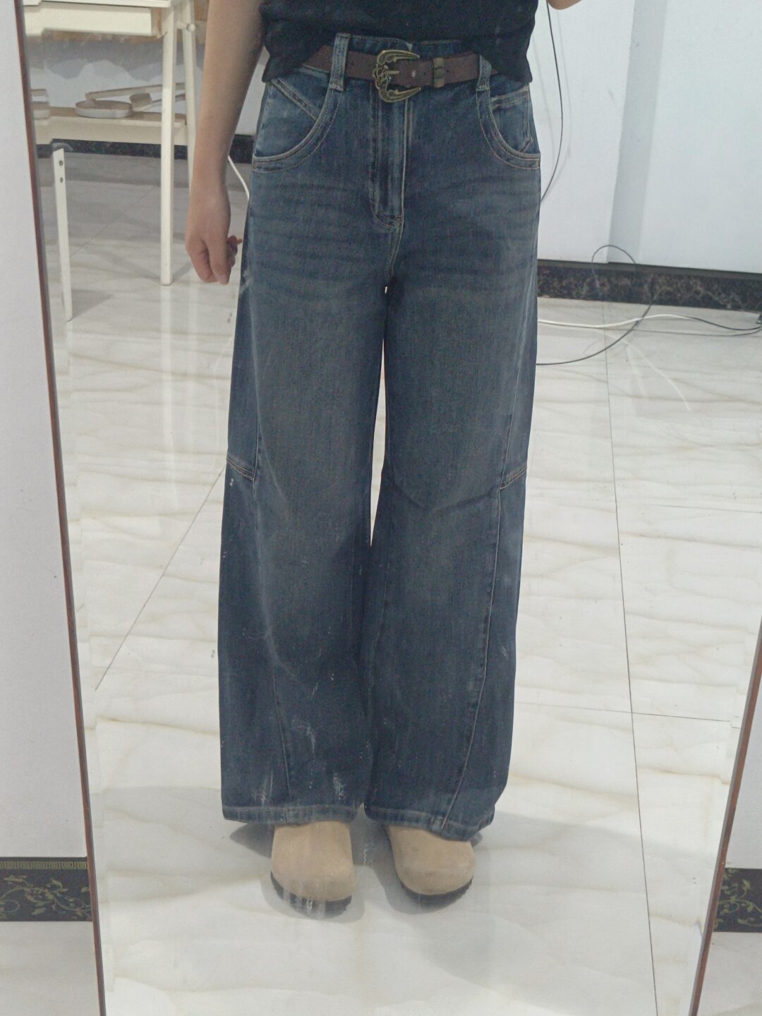 170cm+女生为什么总回购ONLY牛仔裤?把高个子实测的裤长数字摆出来,就明白了