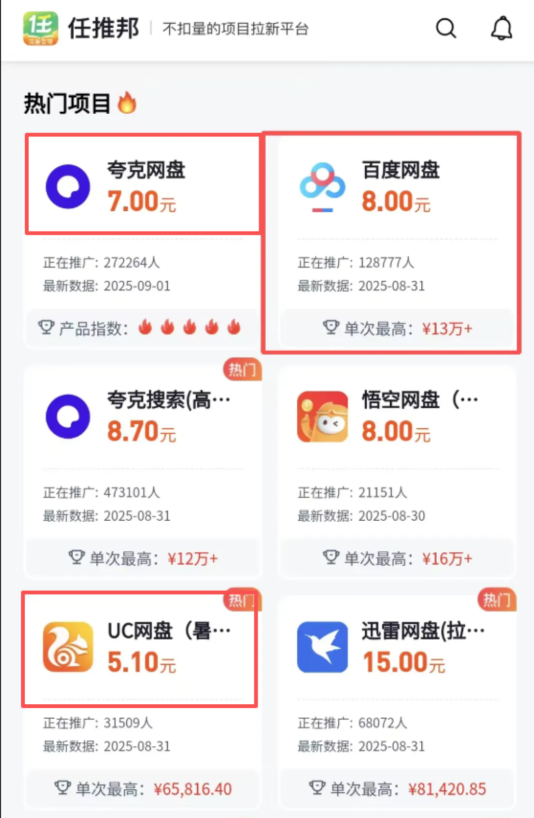迅雷网盘拉新,一单最高15元?对照全网真实打卡:最好的一天98元,普遍的月入几百