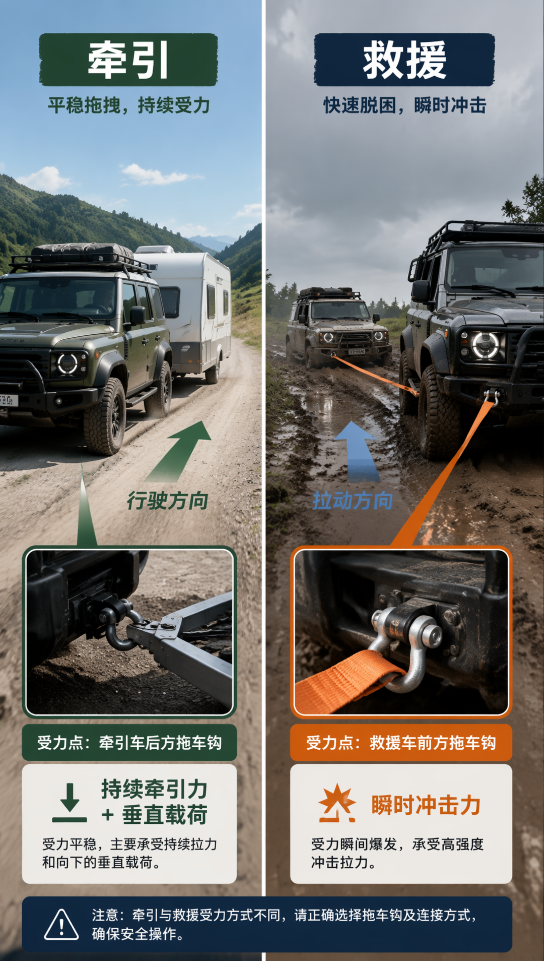 皮卡装拖车球之前,先看行驶证上那一栏:拖挂资质、700公斤分数线和