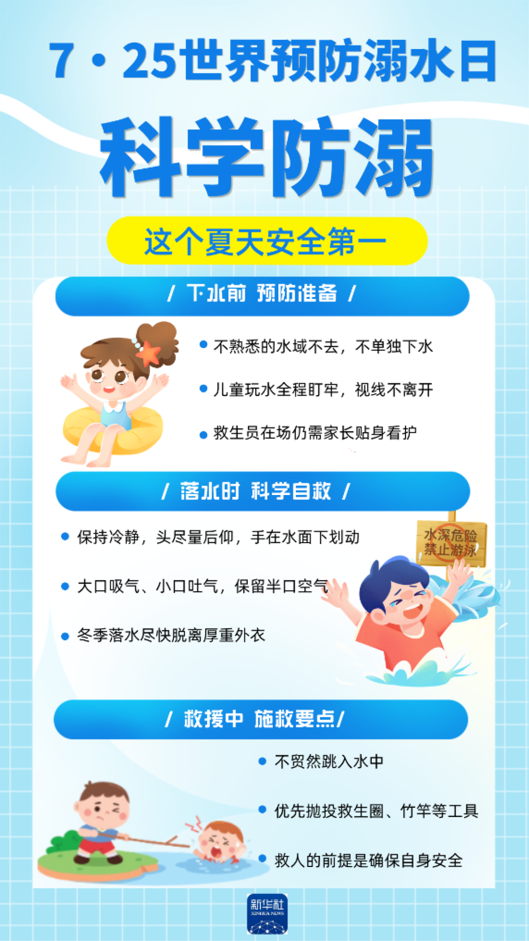 妈妈哥哥为救落水弟弟双双溺亡：别下水、别控水、别掐人中，正确的动作清单在这里
