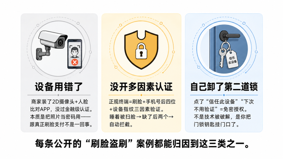 刷脸验证通过,钱没了:3个近期披露的案例,和一份手机上就能改的清单