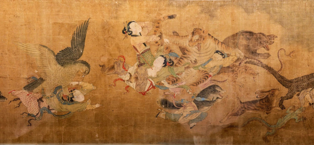 CCTV新纪录片的片名,取自吴承恩题给二郎神画的一句诗:追踪被“公审”了800年的《搜山图》