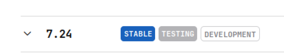 7.24 已进入 Stable 通道