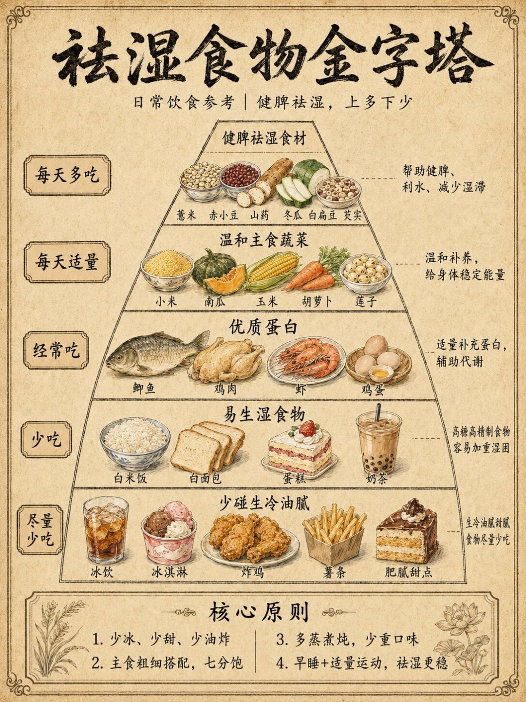 40天三伏明天收尾,祛湿该“换挡”了:红豆薏米别照旧喝,这3样的钱也别再花了