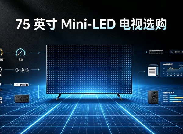 75 英寸 Mini‑LED 电视选购推荐｜2026