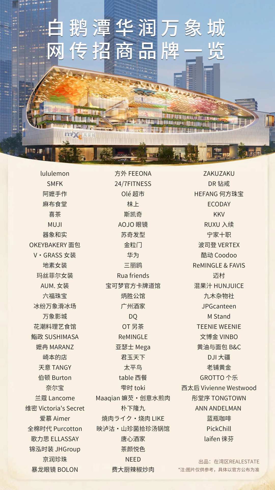 白鹅潭万象城9.30开业倒计时：茶颜双首店落定，开业日值得冲吗？