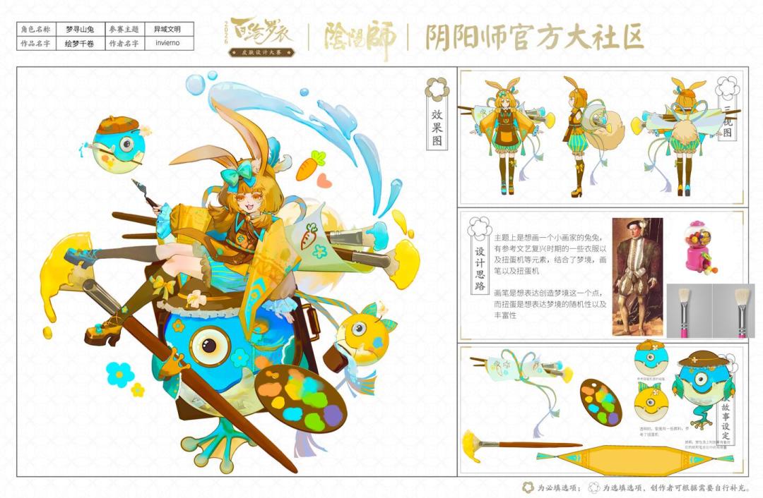 山兔粉丝在给她设计新衣服:百绘罗衣梦寻山兔投稿刷屏,两个关键时间点别错过