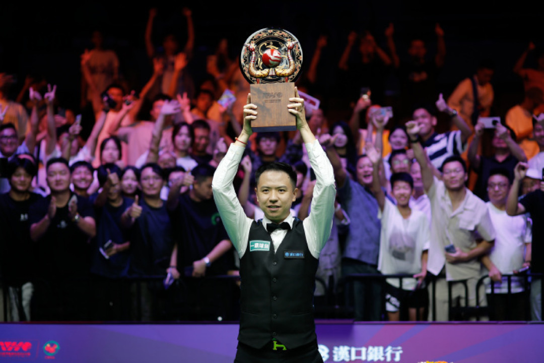 斯诺克武汉公开赛明日开杆:五人争夺世界第一,赵心童只领先罗伯逊2350英镑,观赛指南收好