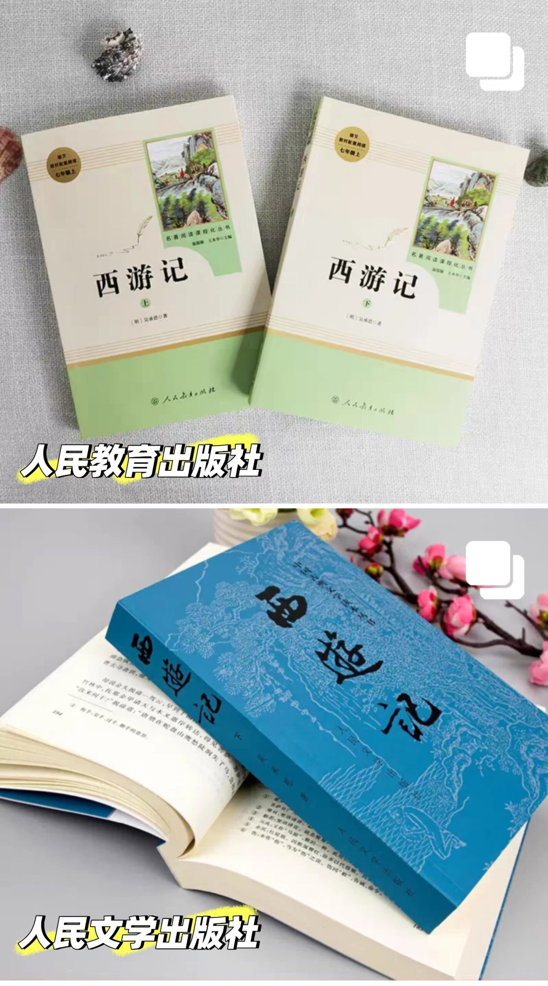 准初一开学前必读:《朝花夕拾》《西游记》在售版本近百个,只有这两个方向值得买