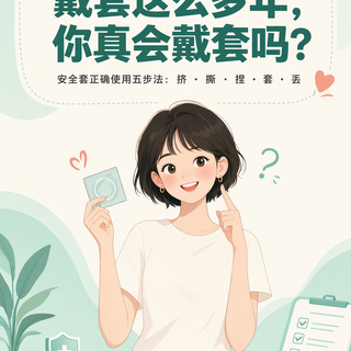 戴套这么多年,你真会戴套吗?安全套佩戴图解
