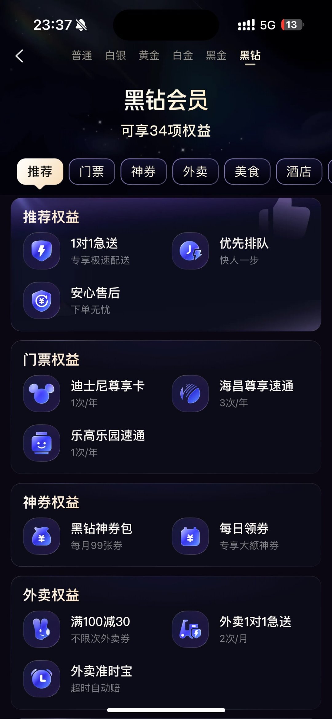 别再说美团黑钻没用了：8个已被标上价的权益，3个千万别碰的坑
