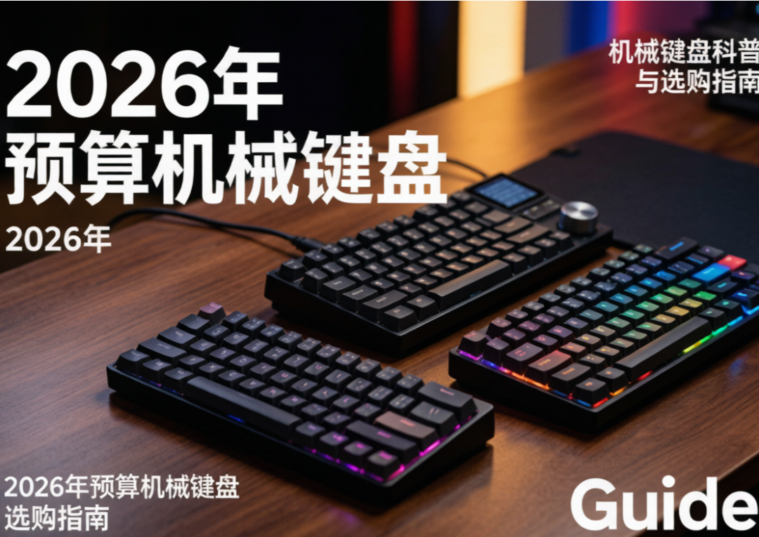 磁轴吹上天,但有人悄悄开始捡漏百元机械键盘:3种