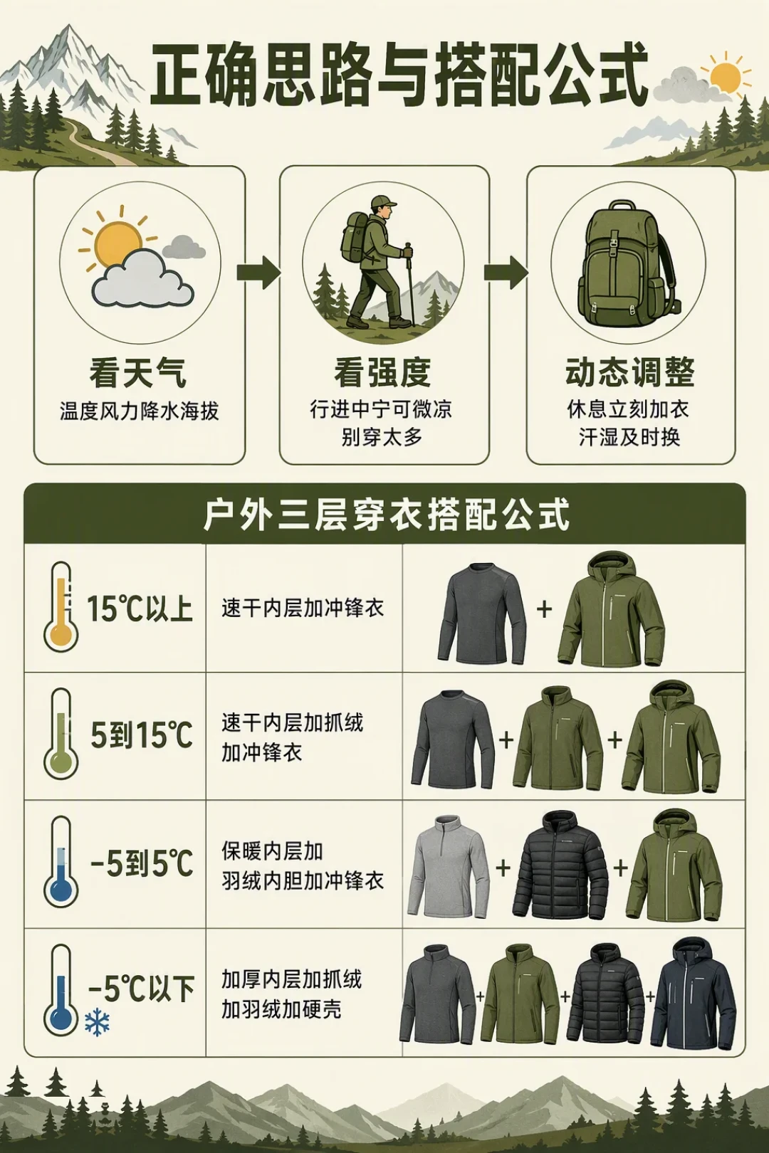 穿得越多反而越冷:一条250条评论的“徒步全身湿透”帖,总结出4种最常见的湿法