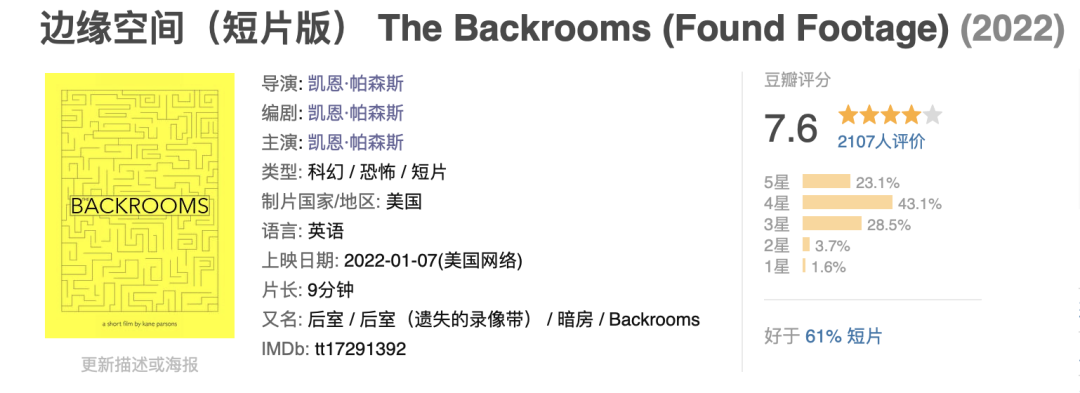 《后室》上线流媒体了,豆瓣6.5、全球票房3亿美元:这部口碑吵翻的恐怖片,值不值得在家补一下