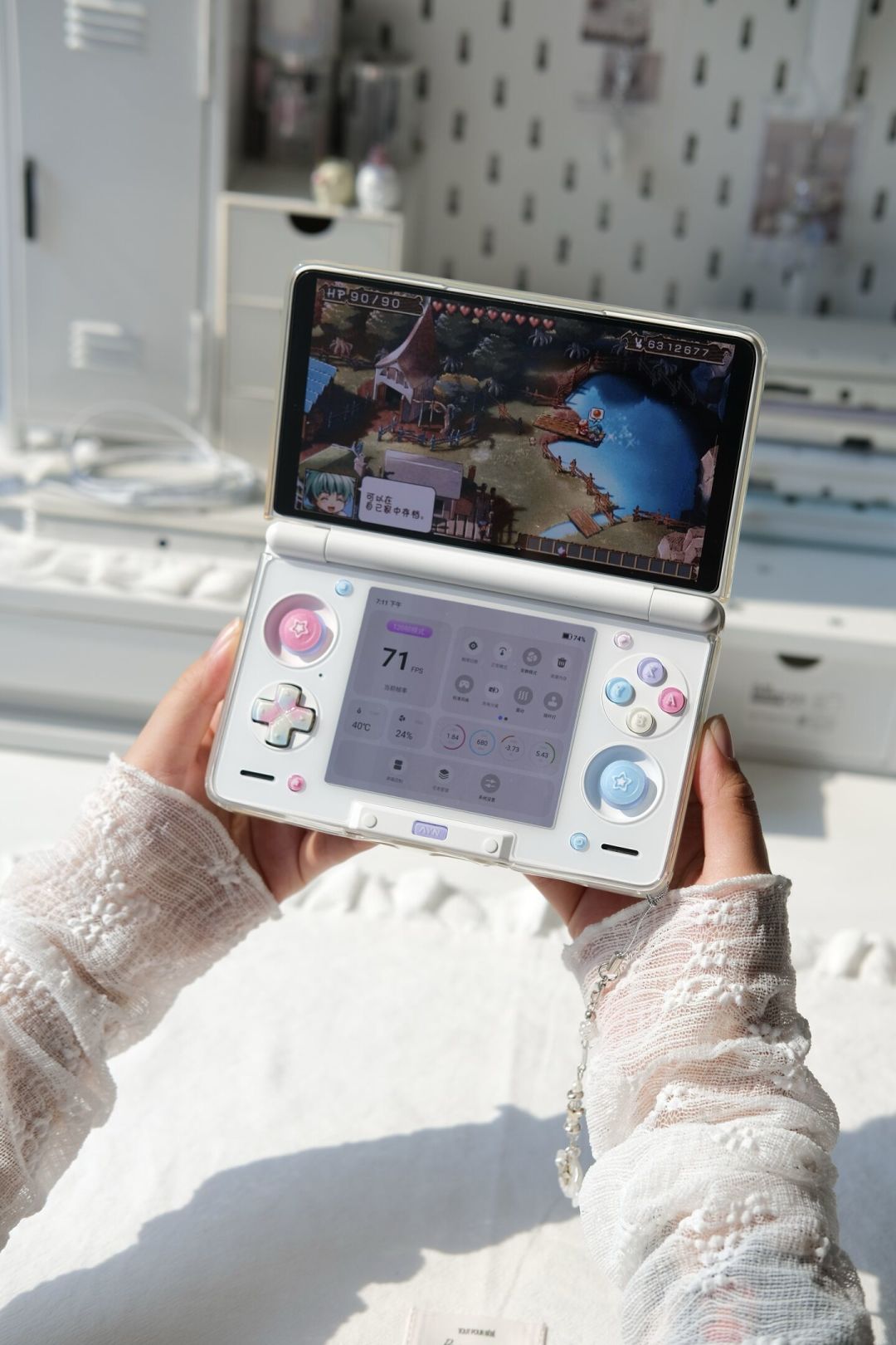 AYN索尔到手后,第二块屏只用来玩3DS?社区摸出来的6种用法才算真用上