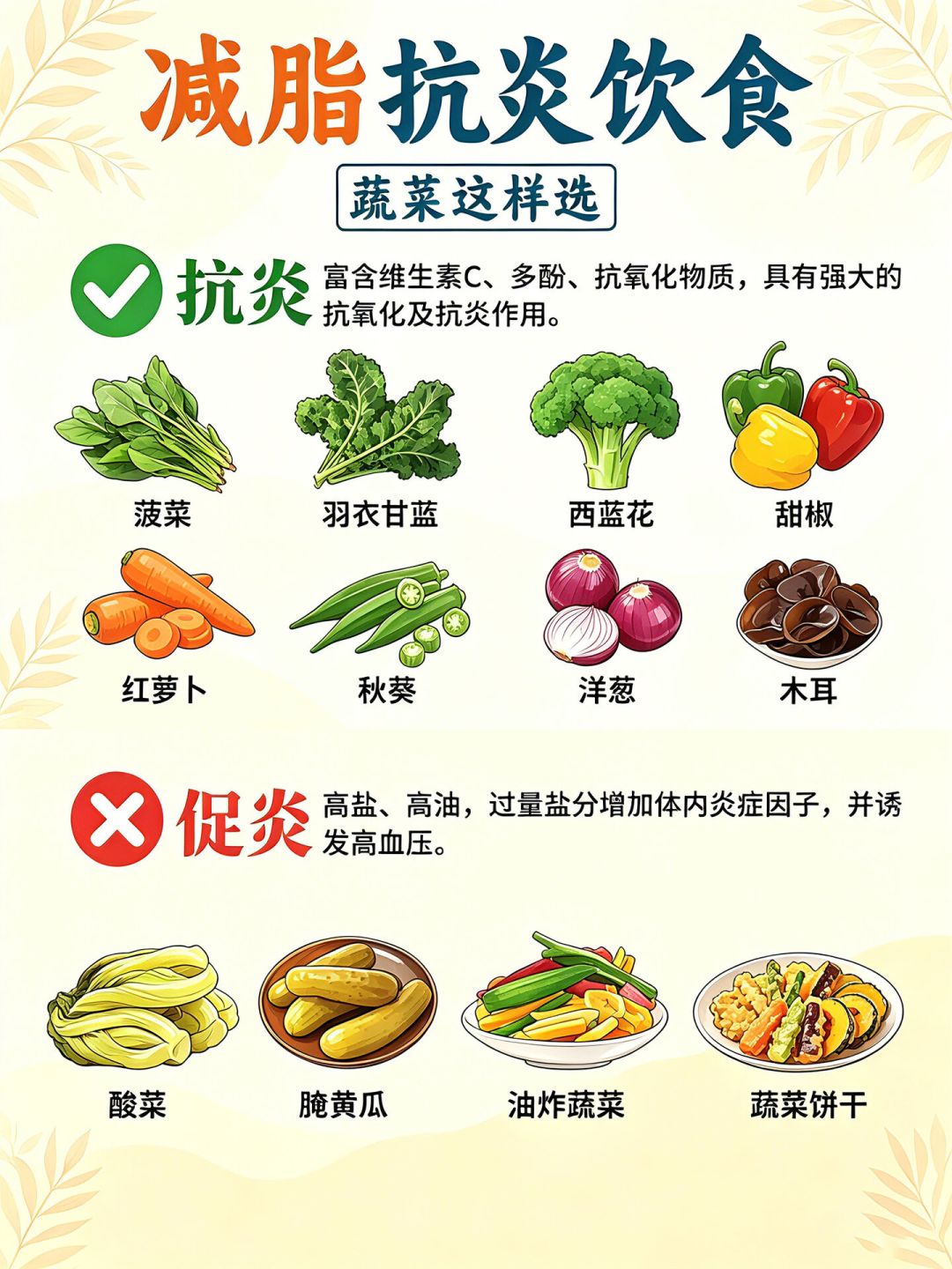 小红书几万人收藏的“抗炎饮食”:对照研究逐条核查,一半说法站不住,剩下的菜市场就能配齐