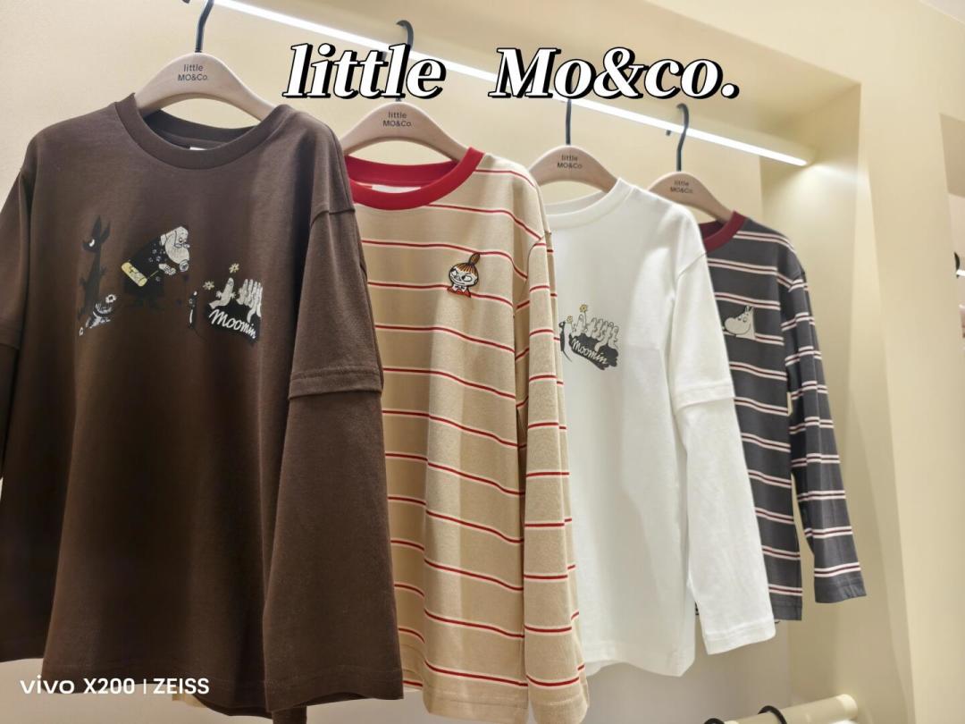 little MO&Co.开学季上新三条线:姆明联名、豹纹摇滚、学院风,怎么选不踩坑?