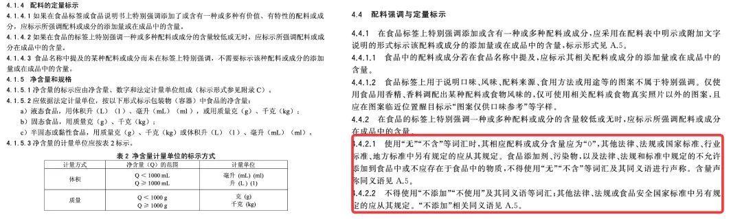 “零添加”明年禁用、“零加”成了注册商标：食材品质控该换一把新标尺了