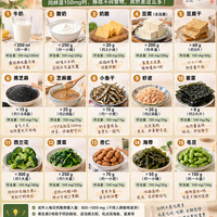 补钙100mg到底要吃多少？换成真实食物，差距比想象中大